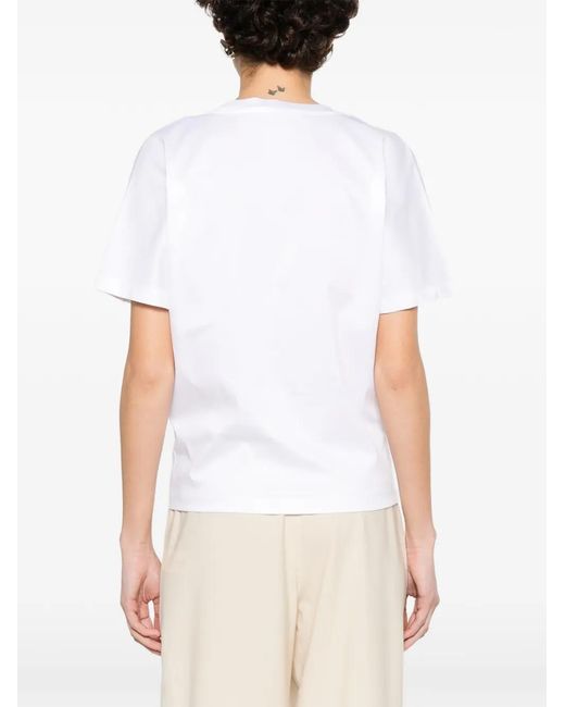 IRO White V-Neck T-Shirt