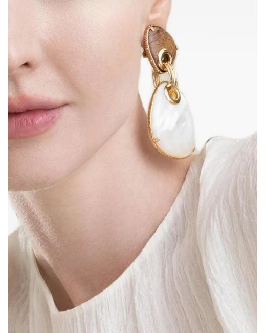 Gas Bijoux Natural Silia Drop Earrings