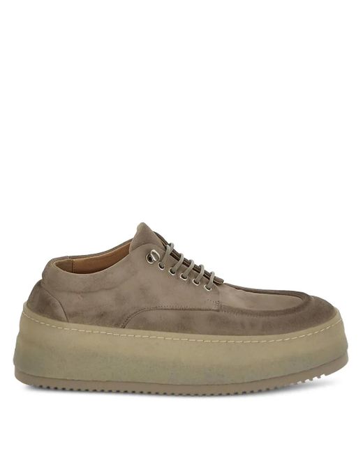 Marsèll スエード ダービーシューズ Brown