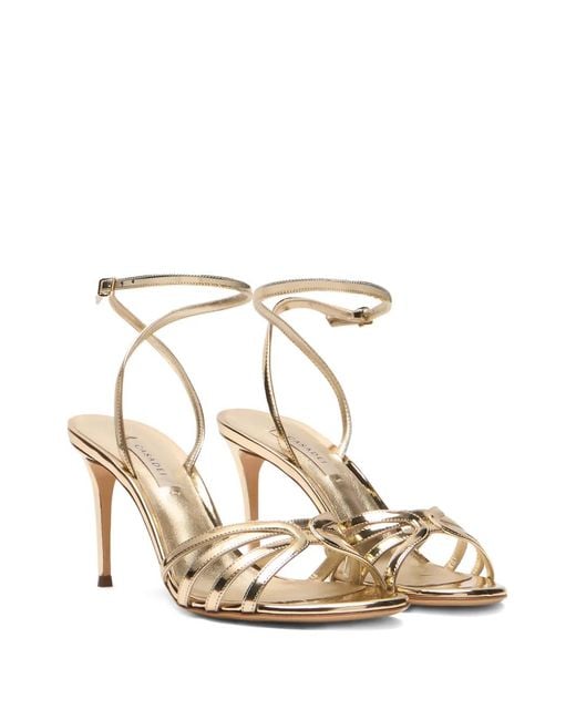 Casadei White Julia Interstellar Sandals