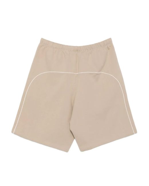 Fear Of God Natural Side-Striped Shorts for men