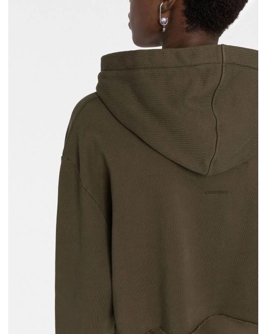 Givenchy Green Hoodie Im Layering-Look