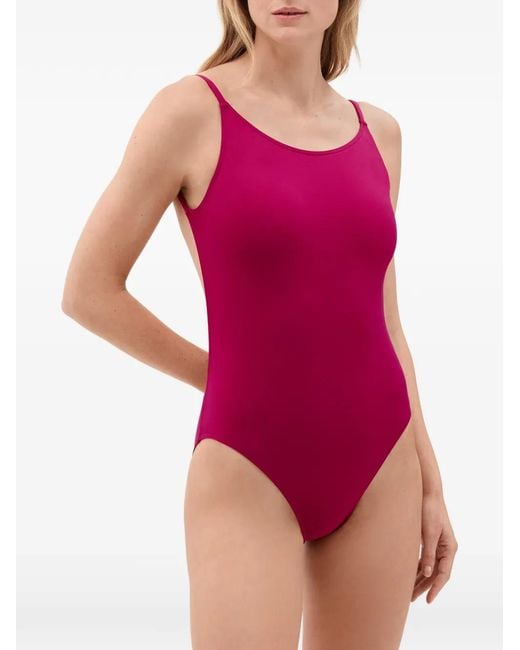 Eres Red Cambrure One-Piece Swimsuit