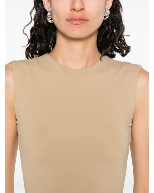 Entire studios Natural Sleeveless Bodysuit