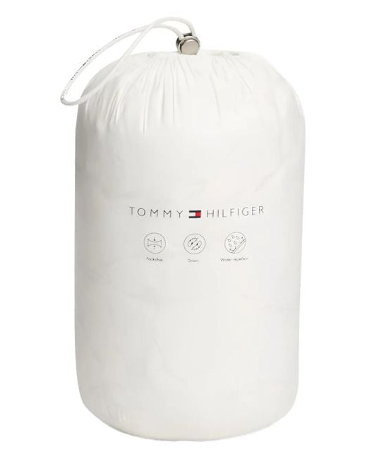 Tommy Hilfiger Blue Gesteppte Kapuzenjacke