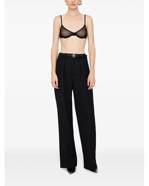 Anine Bing Black Vena Bra