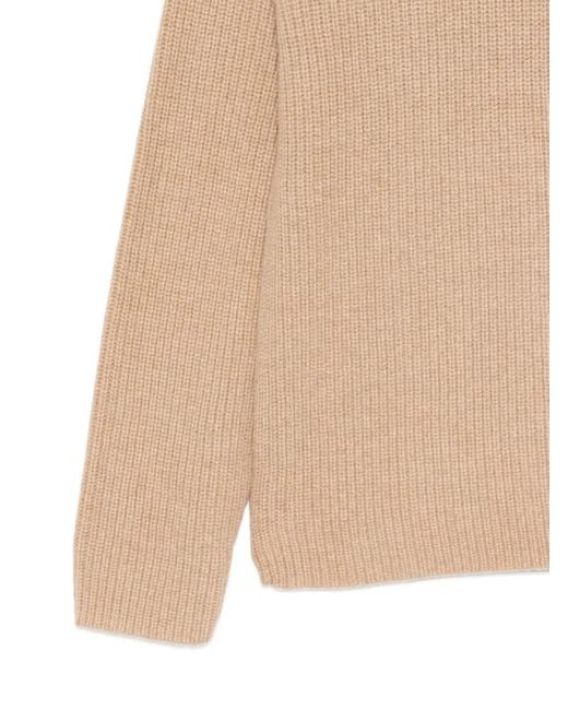 Michael Kors Natural Ribbed Jumper for men