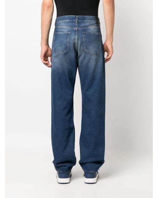 Off-White c/o Virgil Abloh Lockere Straight-Leg-Jeans in Blue für Herren