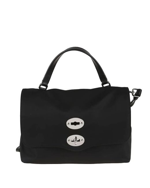 Zanellato Black Postina Tote Bag