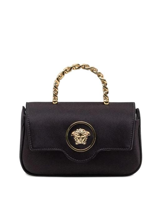 Versace Black La Medusa Mini-Tasche