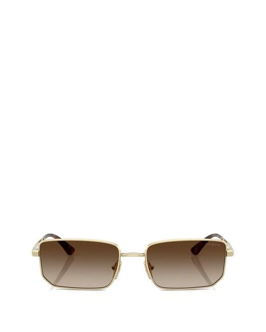 Vogue Eyewear White Rectangle-Frame Sunglasses
