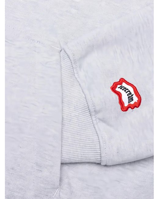 ICECREAM White Sauce Running Dog-Print Hoodie for men