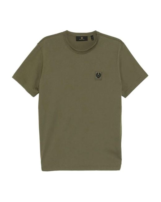 Belstaff T-Shirt Mit Logo-Patch in Green für Herren