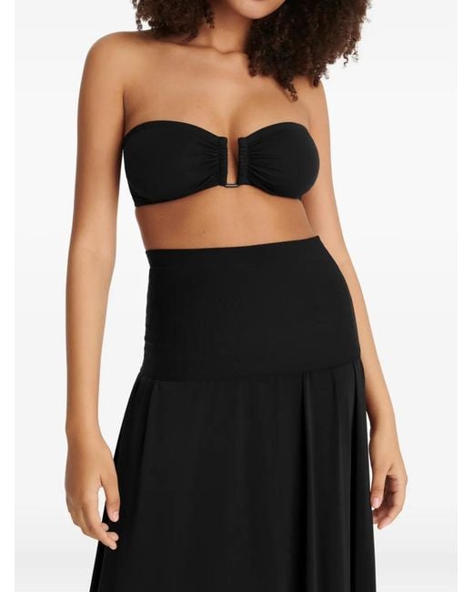 Eres Black Oda Long Dress