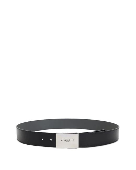 Givenchy White Label Reversible Leather Belt for men