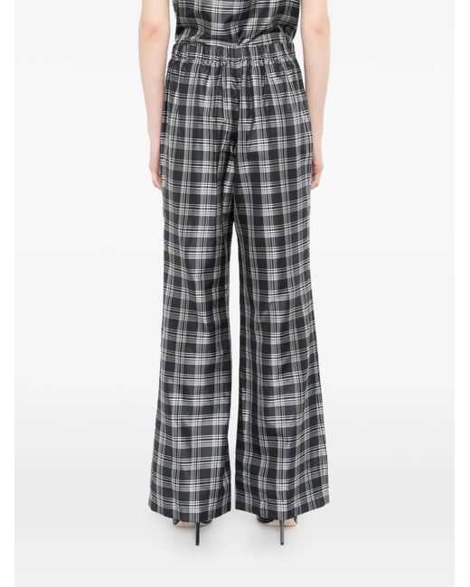 Theory Gray Fluid Trousers