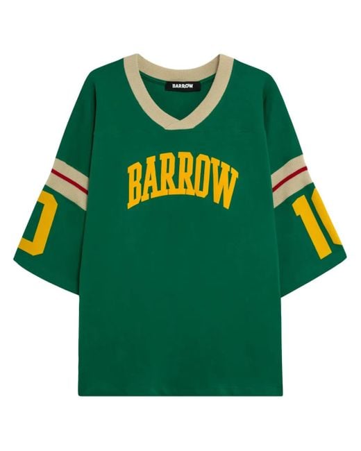 Barrow プリント Tシャツ Green