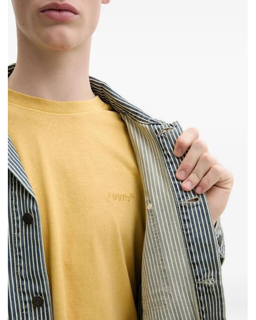 Chaqueta con bolsillo a rayas Levi's de hombre de color Gray