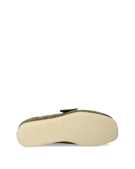 Clarks Green Wallabee Loafers for men