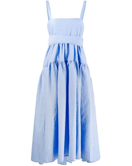 cecilie bahnsen blue dress