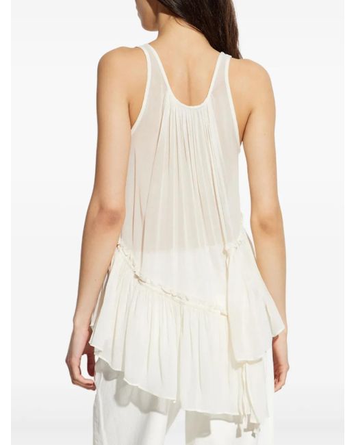 AllSaints White Rach Top
