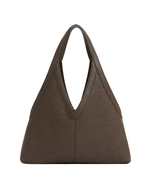 Mansur Gavriel Brown Soft M Tote Bag