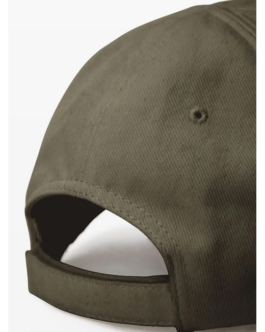 Alexander Wang Green Logo-Embroidered Distressed Baseball Cap
