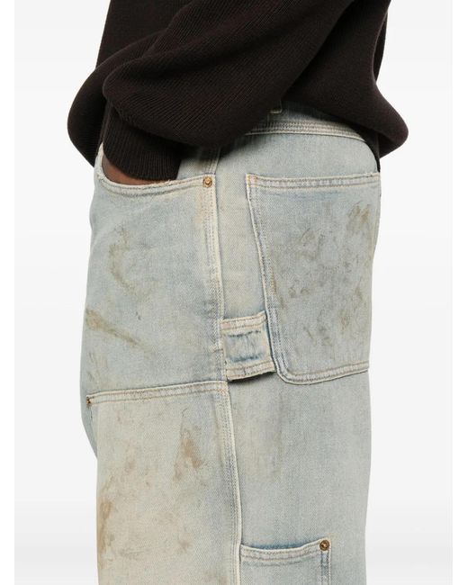 Golden Goose Deluxe Brand Blue Denim Journey's Painter Pant Marley for men