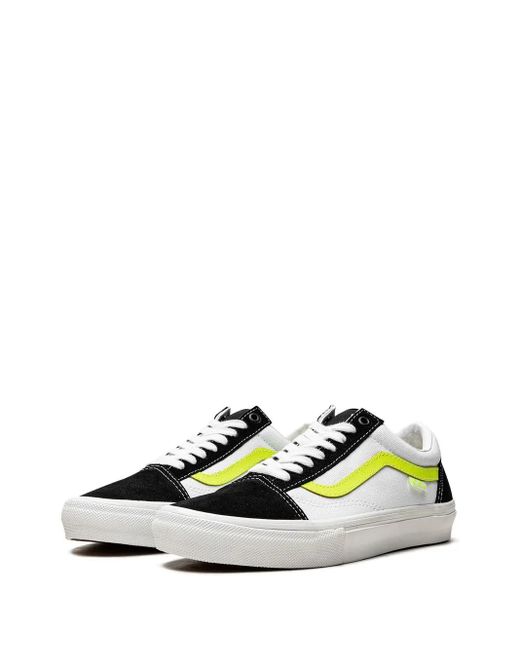 Vans Black Old Skool "Neon Skate" Sneakers