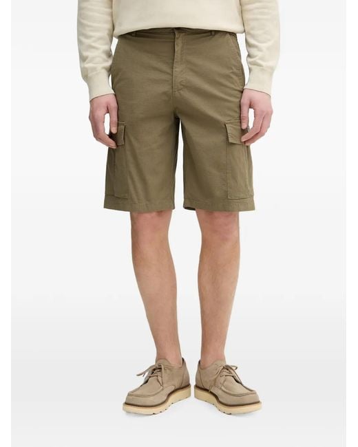 Trussardi Natural Cargo Pocket Shorts for men