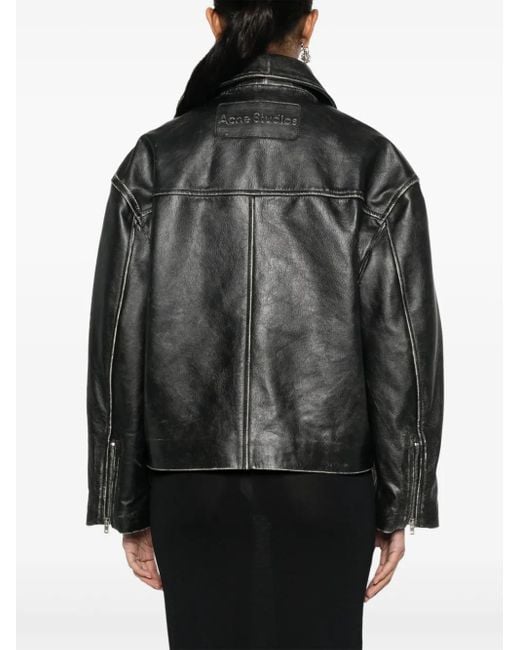 Giacca Imbottita di Acne in Black