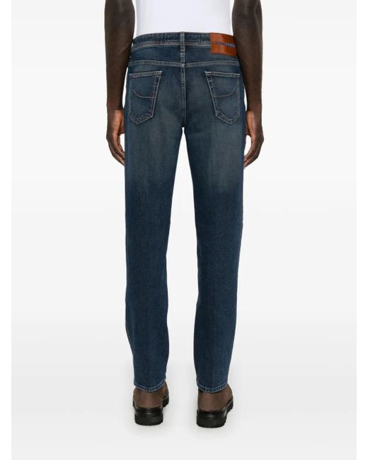 Jacob Cohen Blue Scott Jeans for men