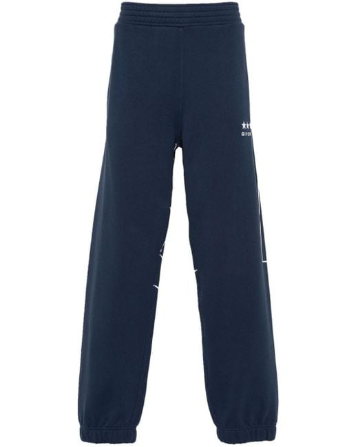 Pantaloni sportivi con stampa di Givenchy in Blue da Uomo