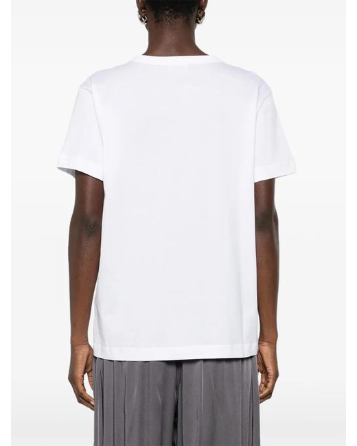 Fabiana Filippi White Short-Sleeve T-Shirt
