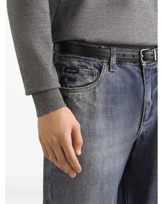 Dolce & Gabbana Blue Dolce & Gabbana Trousers for men