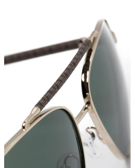 Michael Kors Green Pilot-Frame Sunglasses