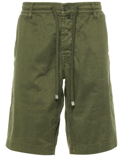 Shorts con applicazione logo di Jacob Cohen in Green da Uomo