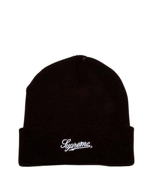 Supreme Black Wise Beanie