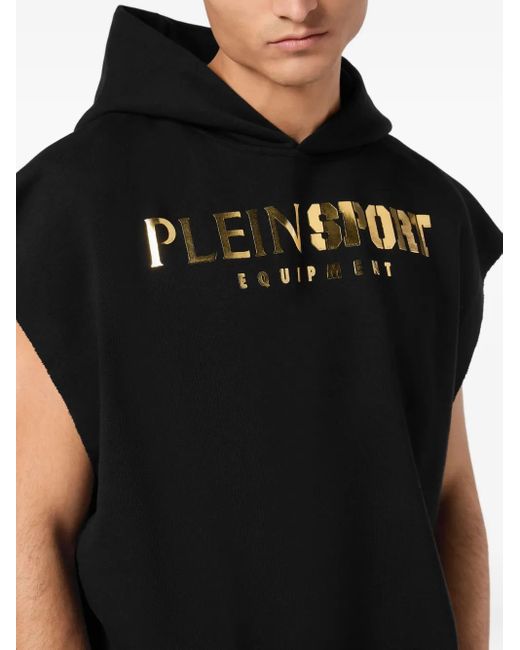 Philipp Plein Black Jogging Vest for men