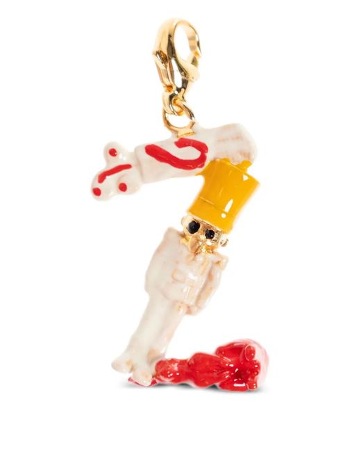 Marni White Nutcracker Necklace Charm