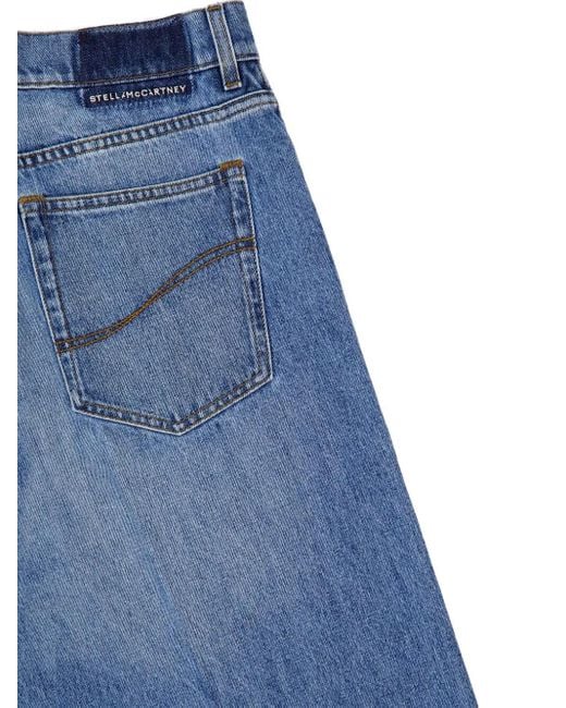 Stella McCartney Blue Vintage Sustainable Cotton Jeans