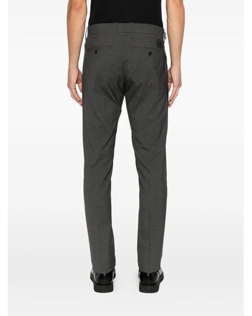 Jacob Cohen Gray Bobby Wool Trousers for men