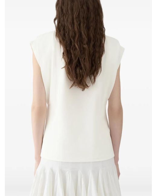 Jacquemus White "Le Debardeur Ventadou" Top