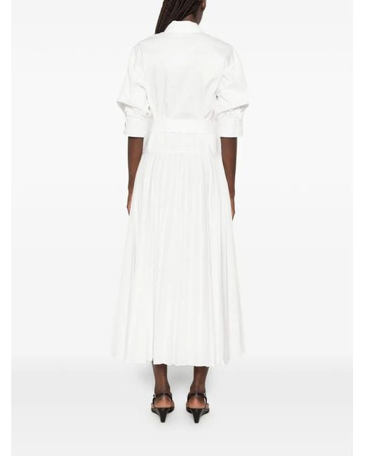 Jonathan Simkhai White Arlo Midi Dress