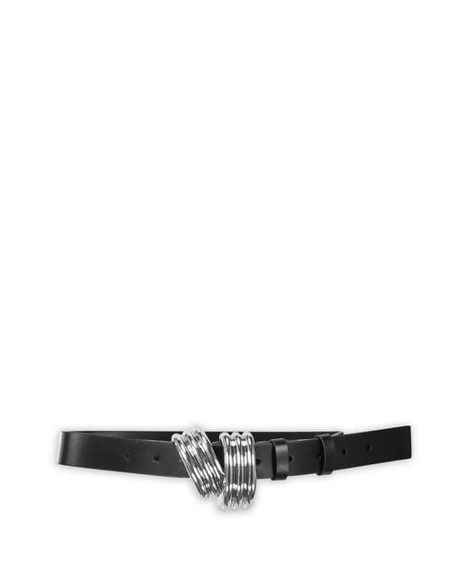 Brandon Maxwell White Edythe Belt