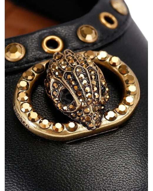 Kurt Geiger Ballerina's Met Studs in het Black