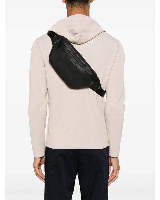 Calvin Klein Black Logo-print Belt Bag for men