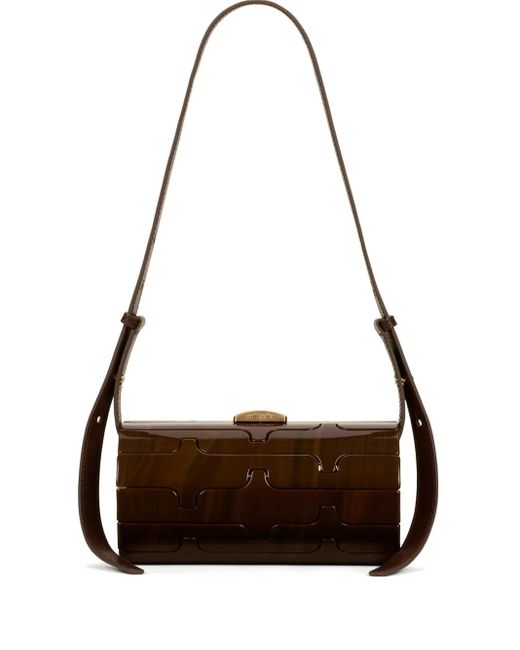 Bolso de hombro Kessia Cult Gaia de color Brown