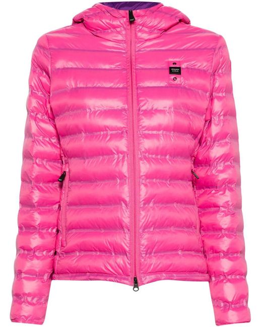Blauer Pink Chloe Packable Hooded Jacket