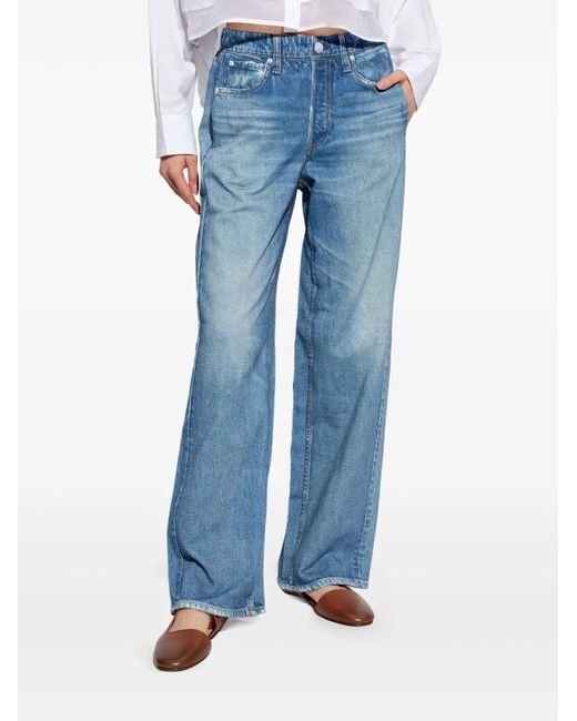 Rag & Bone Blue Franklin Jeans